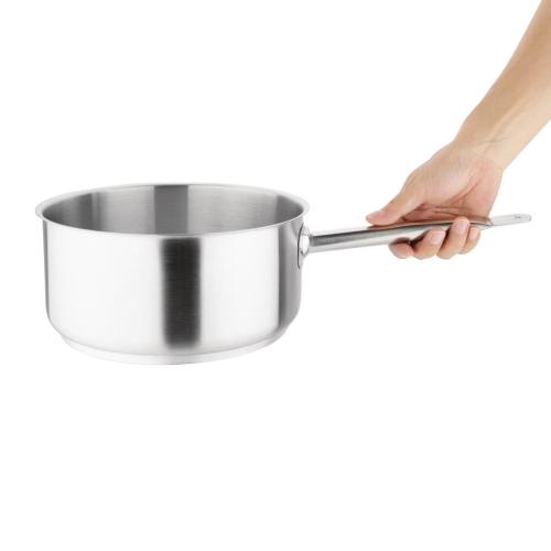 Vogue Saucepan St/St - 240mm 9 1/2"