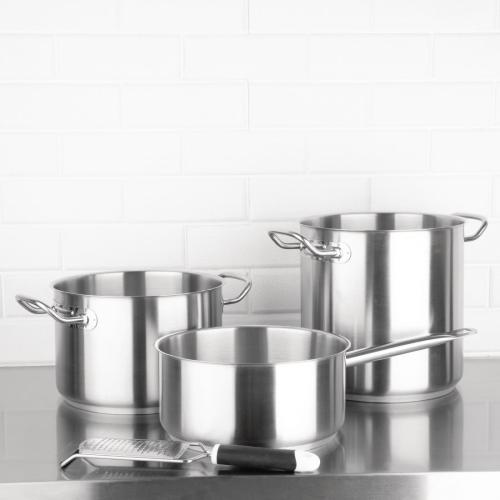 Vogue Saucepan St/St - 240mm 9 1/2"