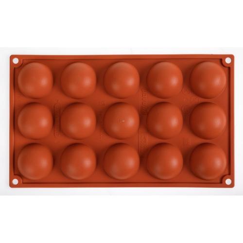 Pavoni Formaflex Silicone 15 Half Sphere Moulds