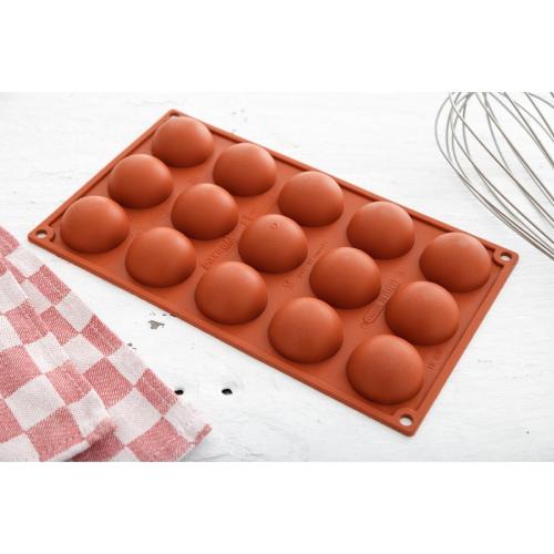 Pavoni Formaflex Silicone 15 Half Sphere Moulds