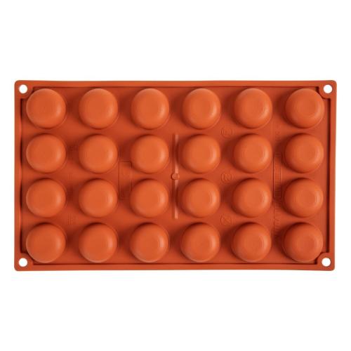 Pavoni Formaflex Silicone 24 Pomponette Moulds