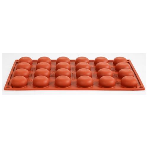 Pavoni Formaflex Silicone 24 Pomponette Moulds