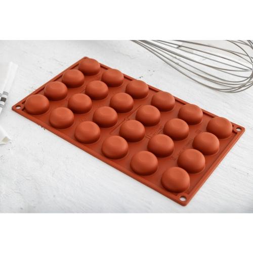 Pavoni Formaflex Silicone 24 Pomponette Moulds