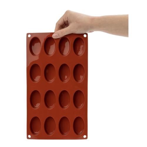 Pavoni Formaflex Silicone 16 Oval Moulds