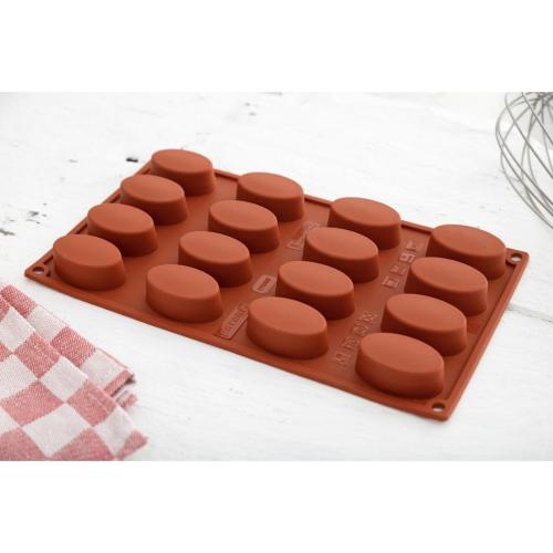 Pavoni Formaflex Silicone 16 Oval Moulds