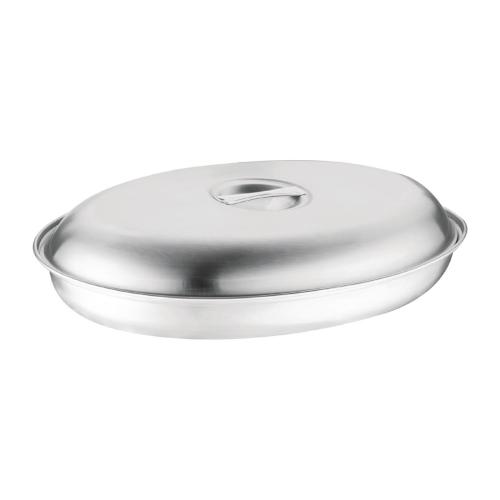 Olympia Vegetable Dish Cover St/St - 305mm 12"