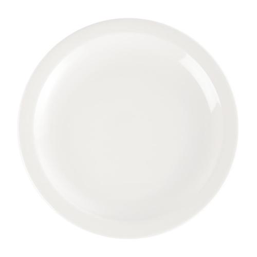 White Nova Plate - 10" (Box 24)