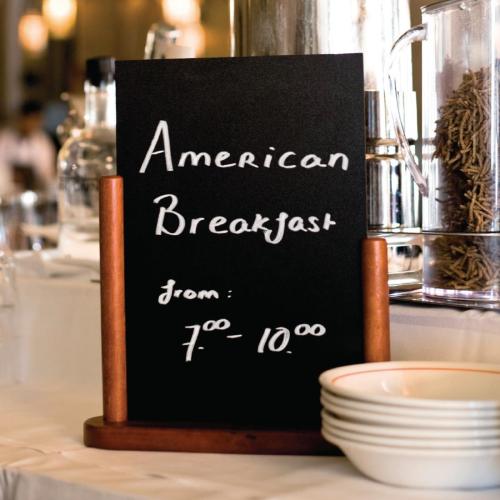 Securit Elegant Tableboard Mahogany - 210x300mm 8.3x11.8"