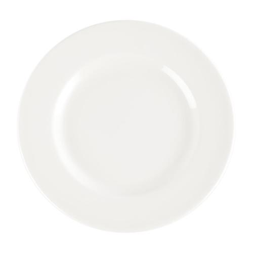 White Classic Plate - 6 1/2" (Box 24)