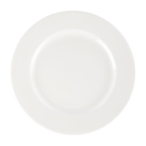 White Classic Plate - 8" (Box 24)