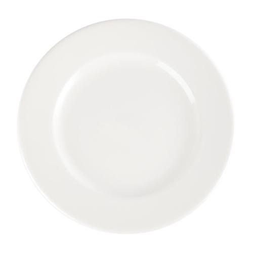 White Classic Plate - 9" (Box 24) (Direct)