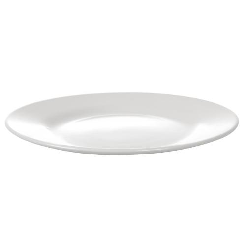 White Classic Plate - 11" (Box 12)