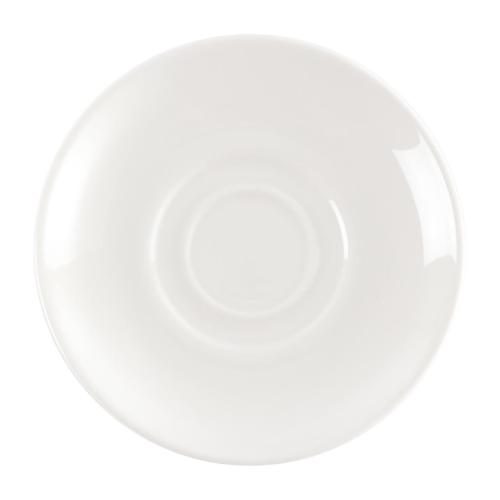 White Maple Coffee Saucer - 5" (Box 24) (Direct)