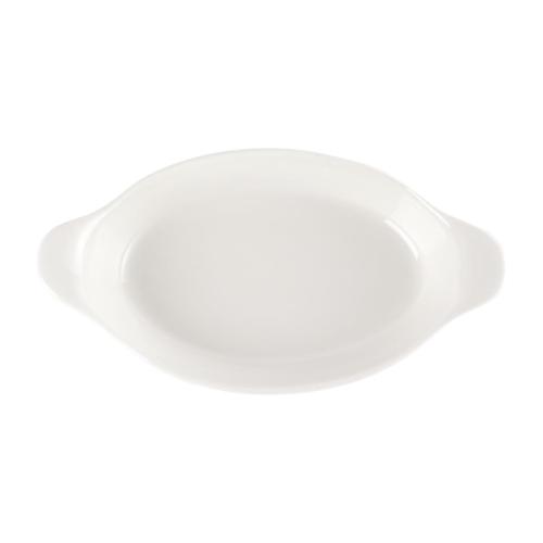 Cookware Intermediate Oval Eared Dish - 9x5" 10oz (Box 6) (Direct)