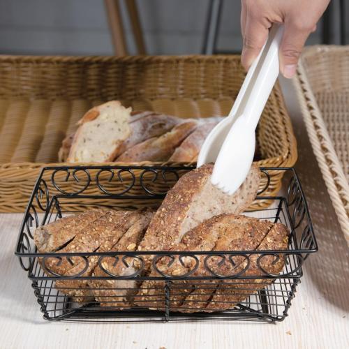 Vogue Food Tong White - 230mm 9"