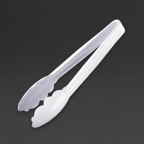 Vogue Tongs White - 230mm 9"