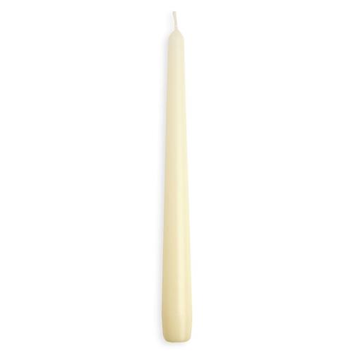 Bolsius Tapered Candle Ivory - 10" (Box 100)