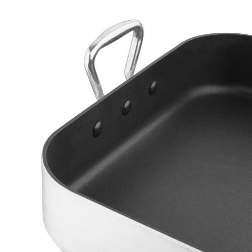 Vogue Roasting Pan Aluminium - 450x350x80mm 10Ltr 338fl oz