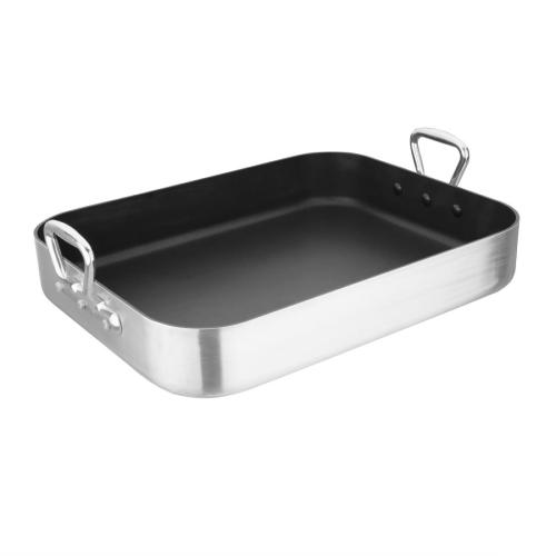 Vogue Roasting Pan Aluminium - 450x350x80mm 10Ltr 338fl oz