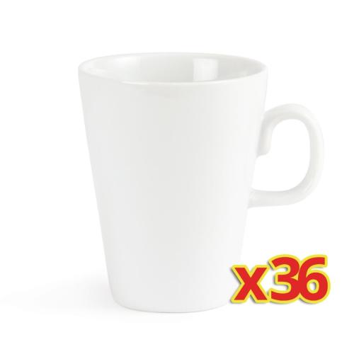 Olympia Whiteware Latte Mug - 340ml 10oz C359 (Box 36)