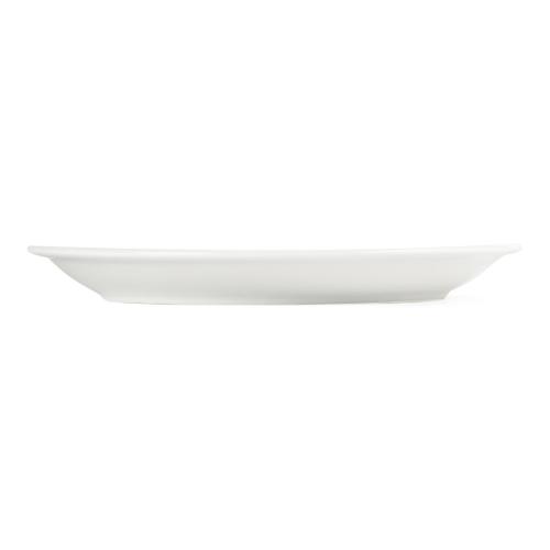 Olympia Whiteware Narrow Rimmed Plate - 250mm 10" (Box 36)