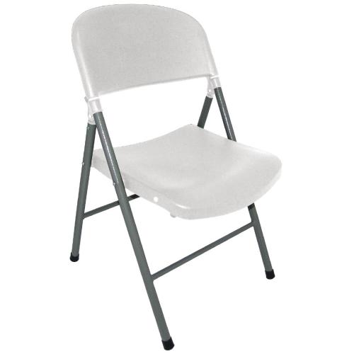 Bolero Centre Folding Table with Six Folding Chairs