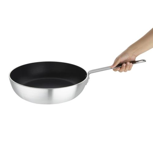 Vogue Saute Pan Non-Stick Teflon Platinum Plus Aluminium - 320mm 12 5/8"