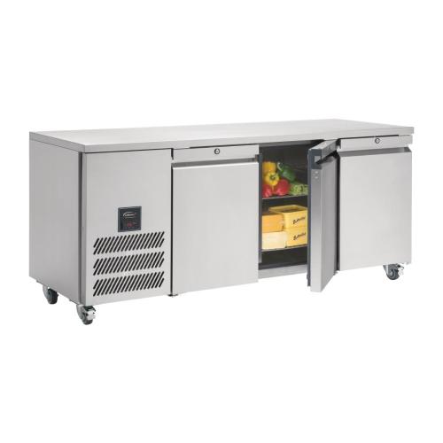 Williams Jade 3 Door 545Ltr Counter Fridge R290 (St/St Ext/Alu Int) (Direct)