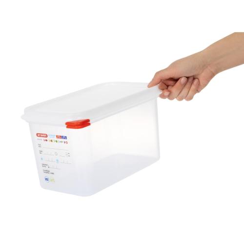 Araven Food Containers - GN 1/4 4.3Ltr with Lids (Box 4)