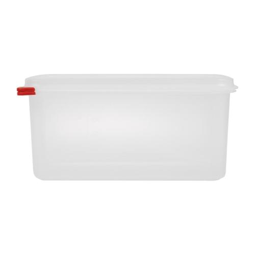 Araven Food Containers - GN 1/3 6Ltr with Lids (Box 4)