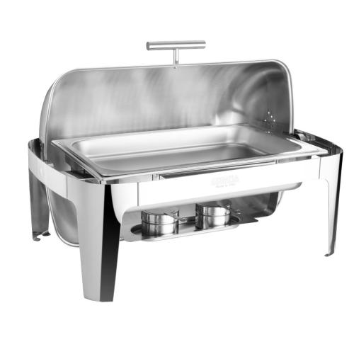 Olympia Madrid Deluxe Roll Top Chafer Set GN - 1/1 9Ltr 304.3fl oz