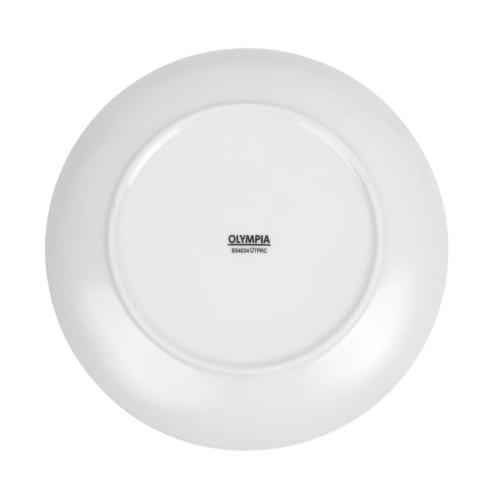 Olympia Whiteware Coupe Plate - 230mm (Box 12)