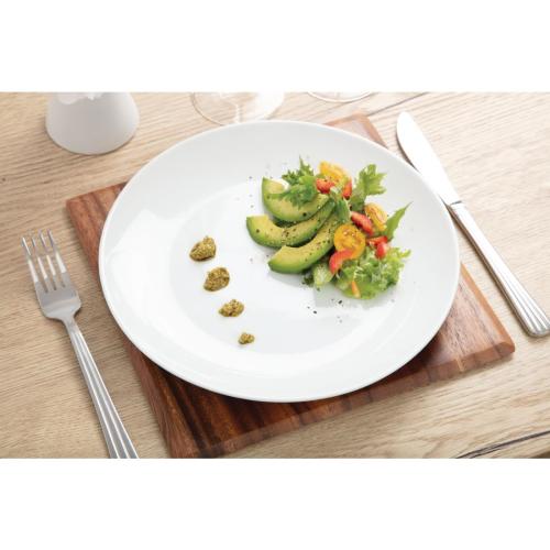 Olympia Whiteware Coupe Plate - 250mm (Box 12)