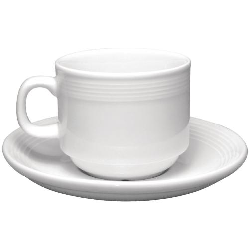 Olympia Linear Stacking Tea Cup Saucer (Fits U084) (Box 12)
