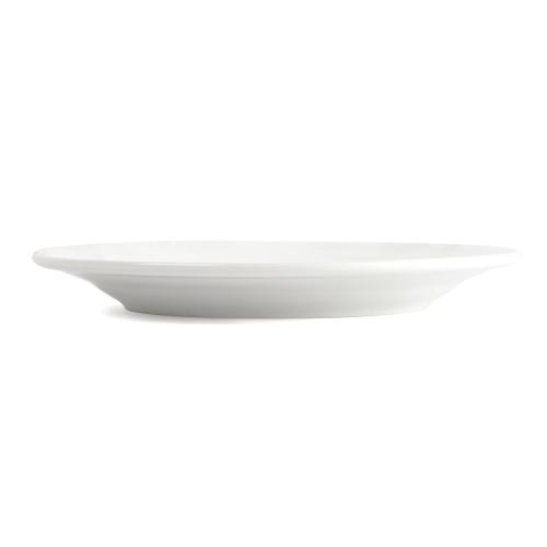 Olympia Linear Wide Rimmed Plate - 200mm 8" (Box 12)