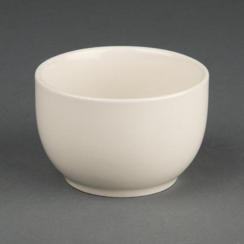 Olympia Ivory Sugar Bowl Open - 6oz (Box 12)