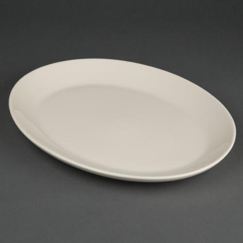 Olympia Ivory Oval Coupe Plate - 290mm 11" (Box 12)