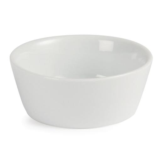 Olympia Whiteware Sloping Edge Bowl - 90mm (Box 12)