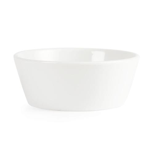 Olympia Whiteware Sloping Edge Bowl - 120mm (Box 12)