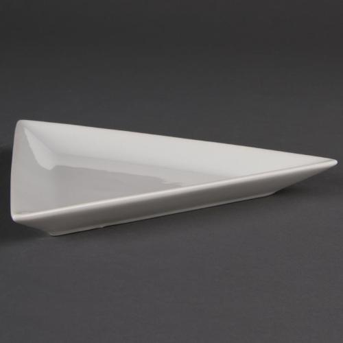 Olympia Whiteware Triangle Plate - 180mm 7" (Box 12)
