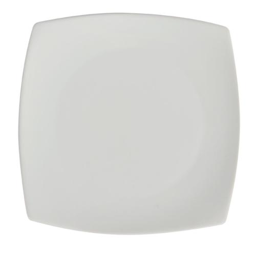 Olympia Whiteware Rounded Square Plate - 185mm (Box 12)