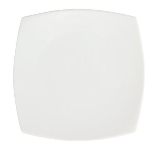 Olympia Whiteware Rounded Square Plate - 240mm (Box 12)