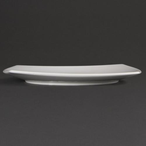 Olympia Whiteware Rounded Square Plate - 305mm (Box 6)