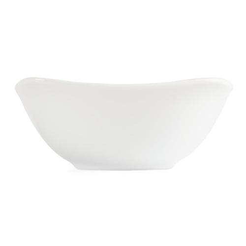 Olympia Whiteware Square Rounded Bowl - 140mm (Box 12)