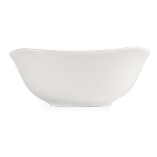 Olympia Whiteware Square Rounded Bowl - 220mm (Box 12)