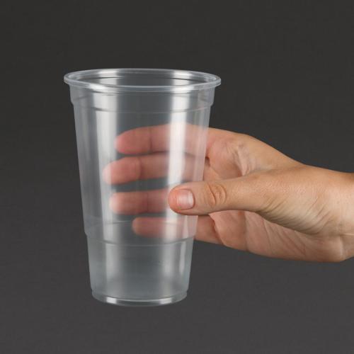 eGreen Disposable Tumbler - 570ml 1pint to Rim UKCA Marked (Box 1000)