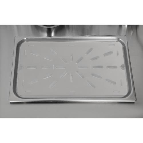 Vogue Clear Polycarbonate Drainer Plate - GN 1/1