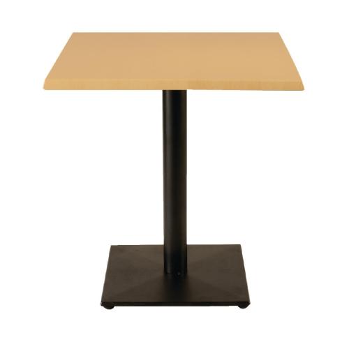 Werzalit Square Table Top Planked Beech 019 - 700mm