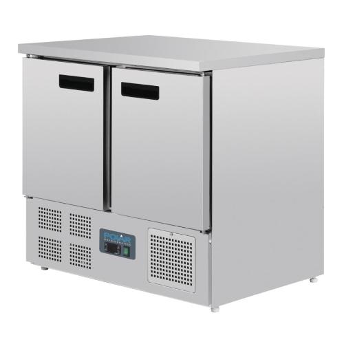 Polar G-Series Double Door Counter Fridge - 240Ltr