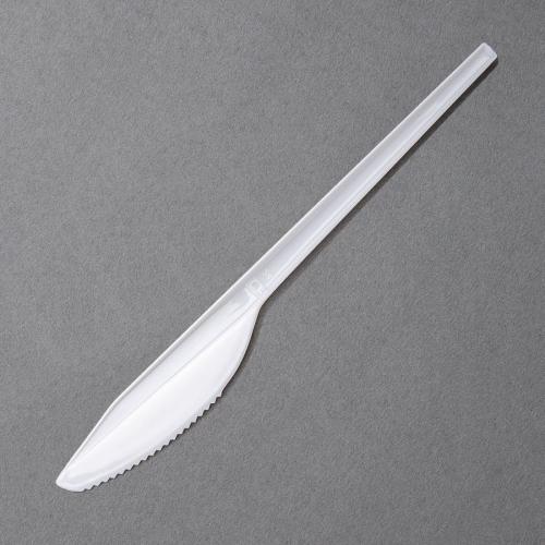 Fiesta Lightweight Plastic Knife White (Pack 100)